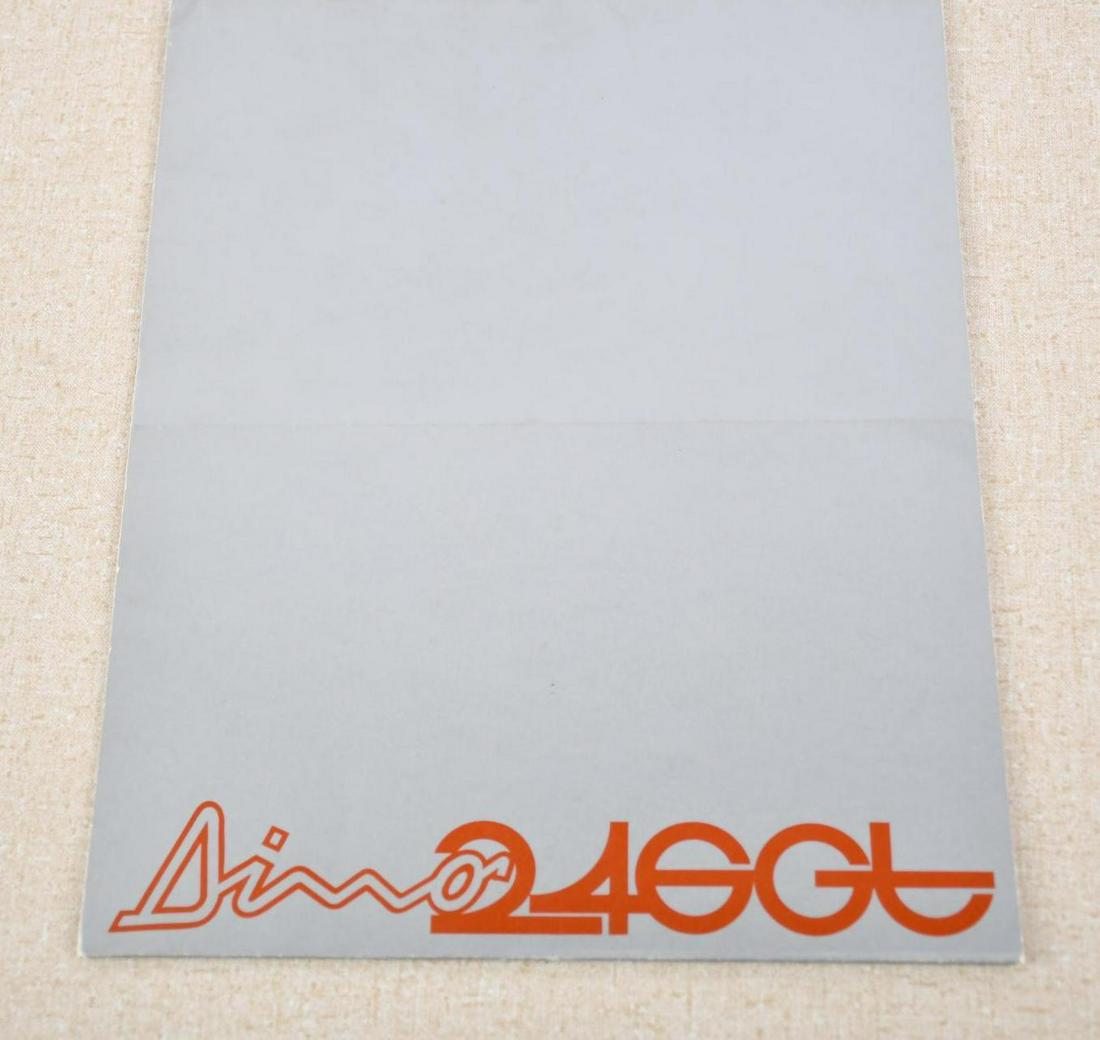 Ferrari Dino 240GT Sales Brochure (1 of 6)