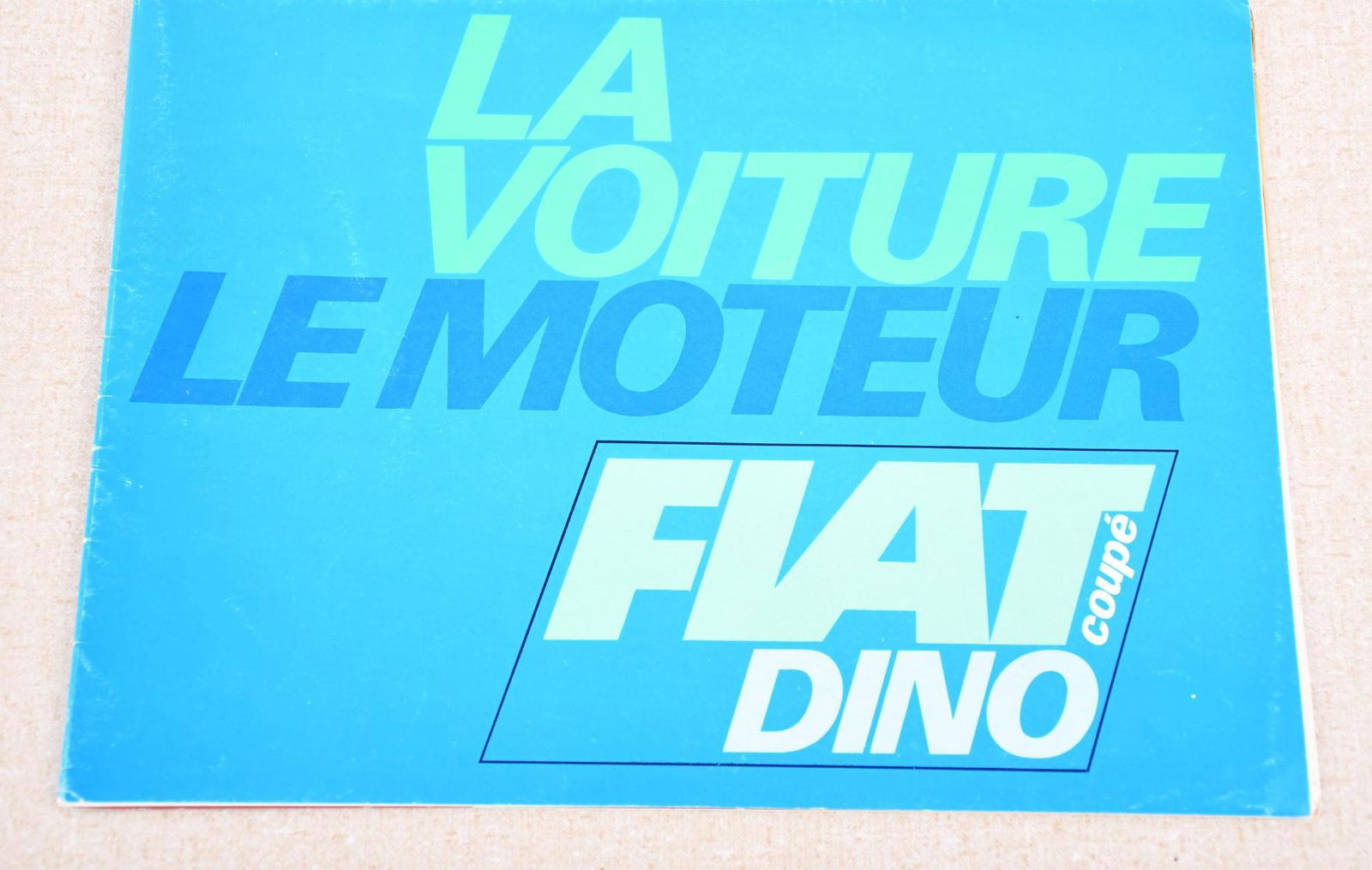 Fiat Dino Coupe Sales Brochure (1 of 8)