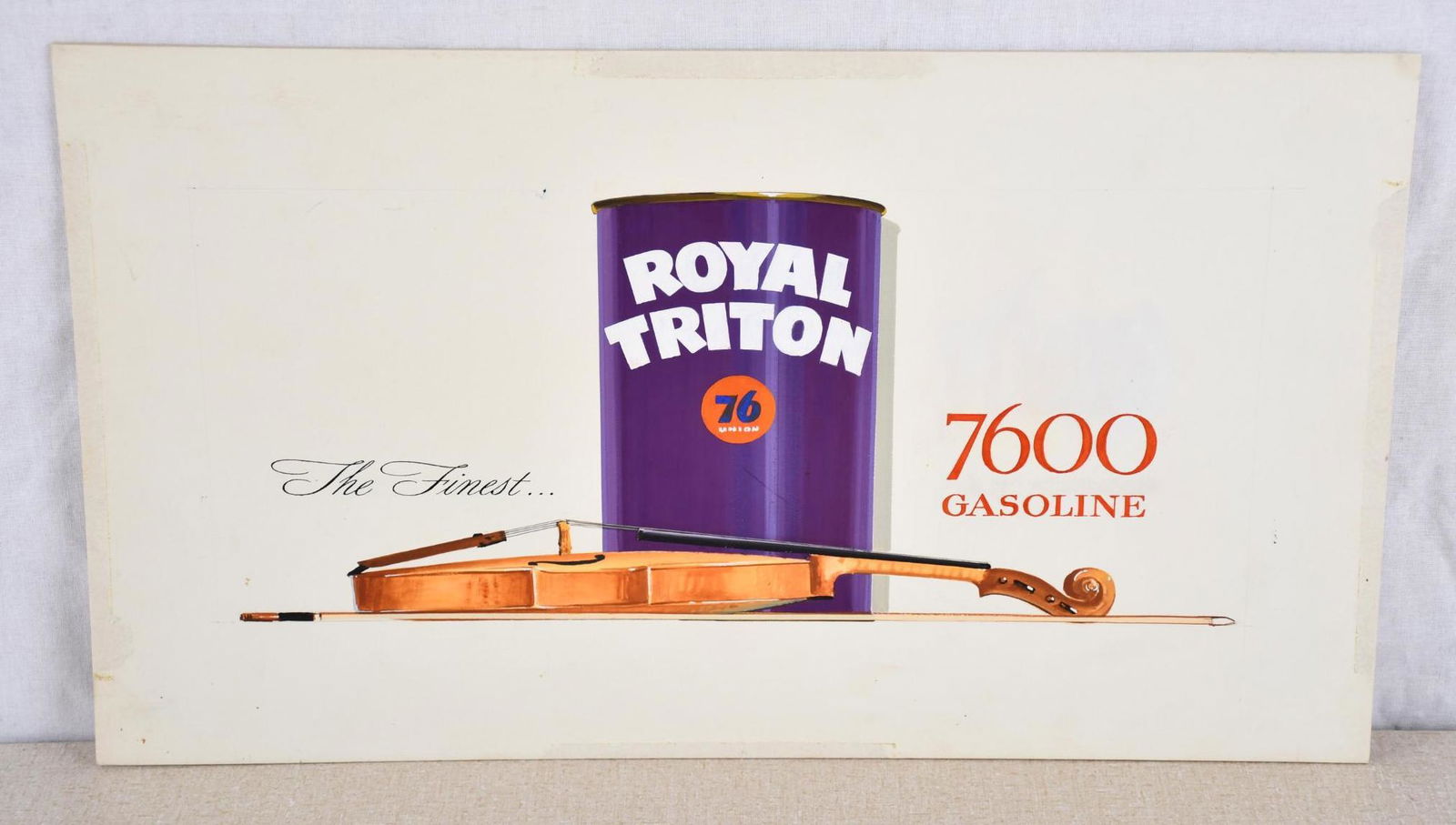 Original Advertising Art Work for Union Oil Company (1 of 5)