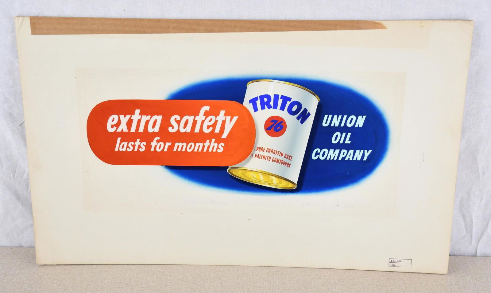 Original Advertising Art Work for Union Oil Company (1 of 6)
