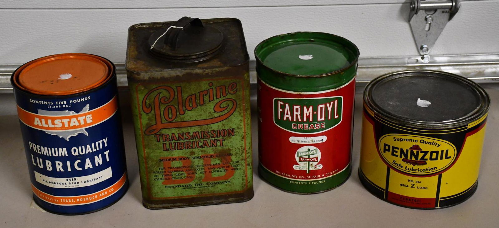 Metal Grease Cans (1 of 3)