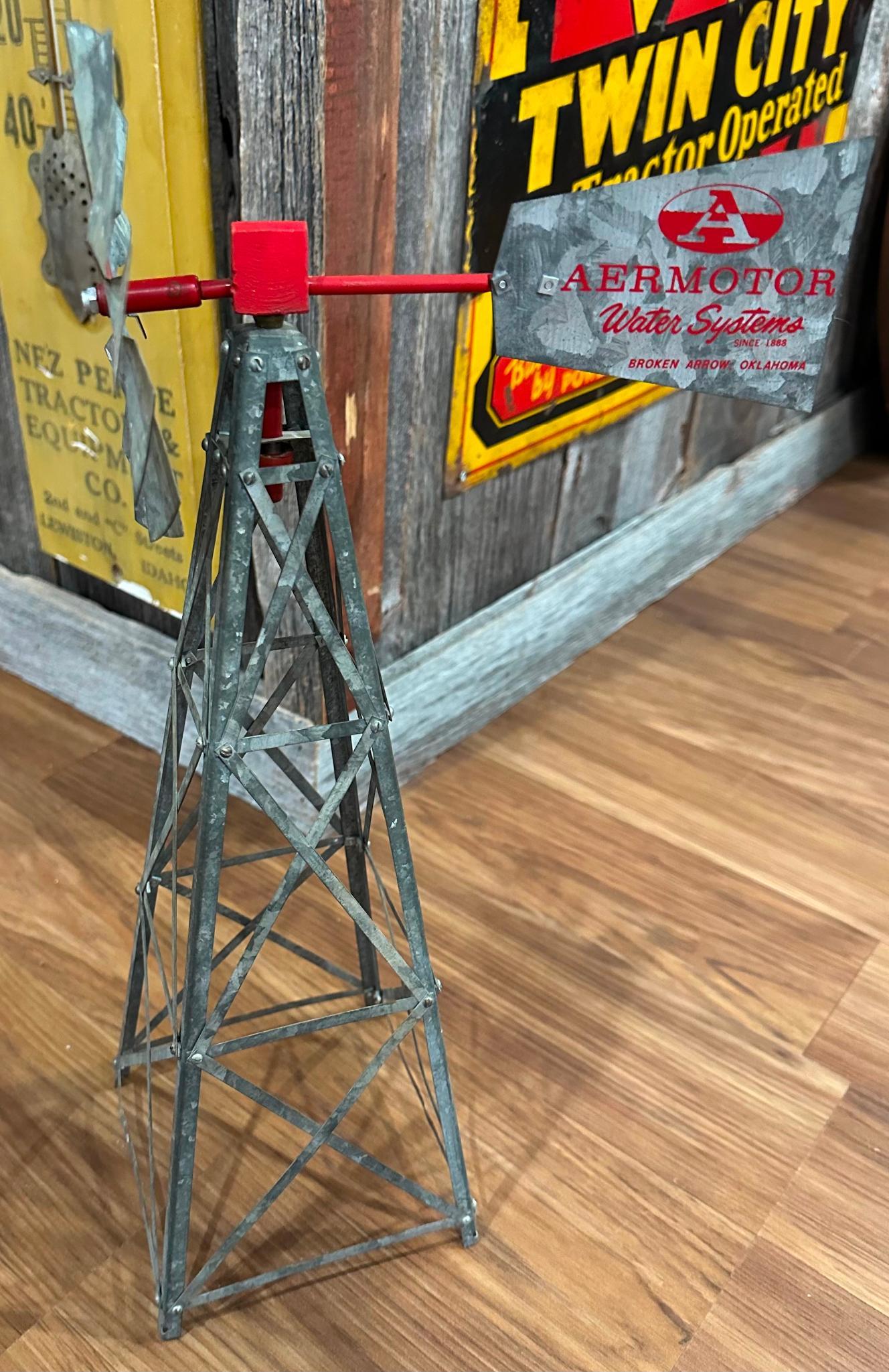 Aeromotor Sample Windmill: Nice Little Display Piece, good detail