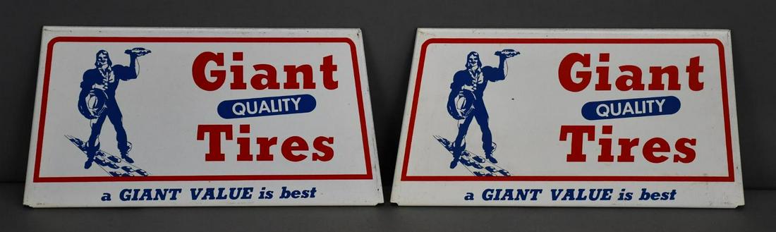 Giant Quality Tires w/Logo Tire Stands (1 of 5)