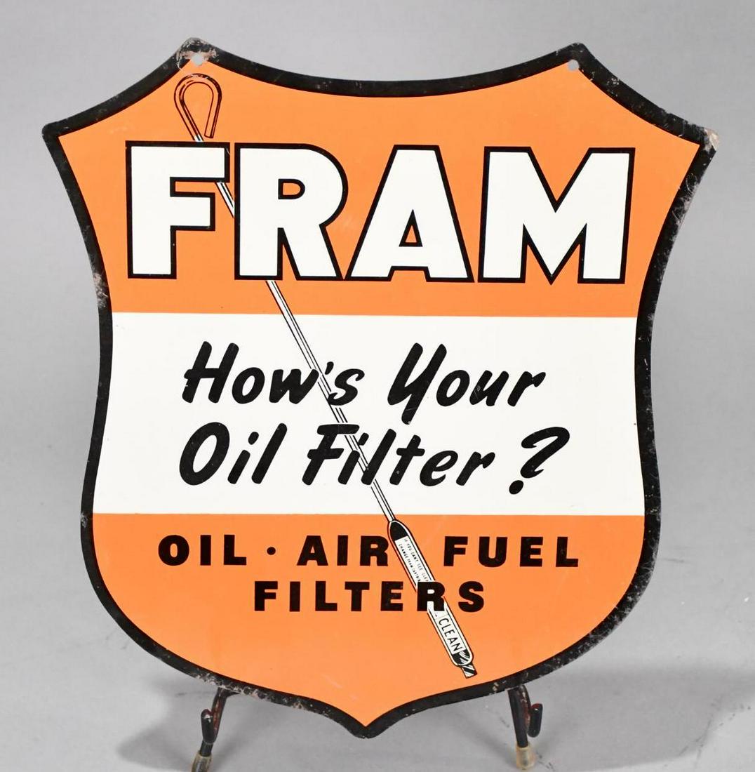 Fram Metal Sign w/ Dipstick (1 of 4)