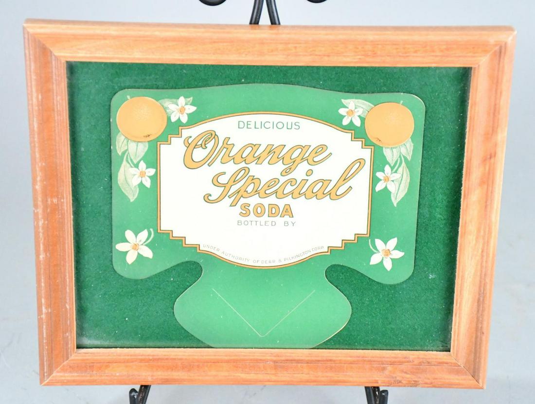 Orange Special Soda Framed Piece (1 of 3)