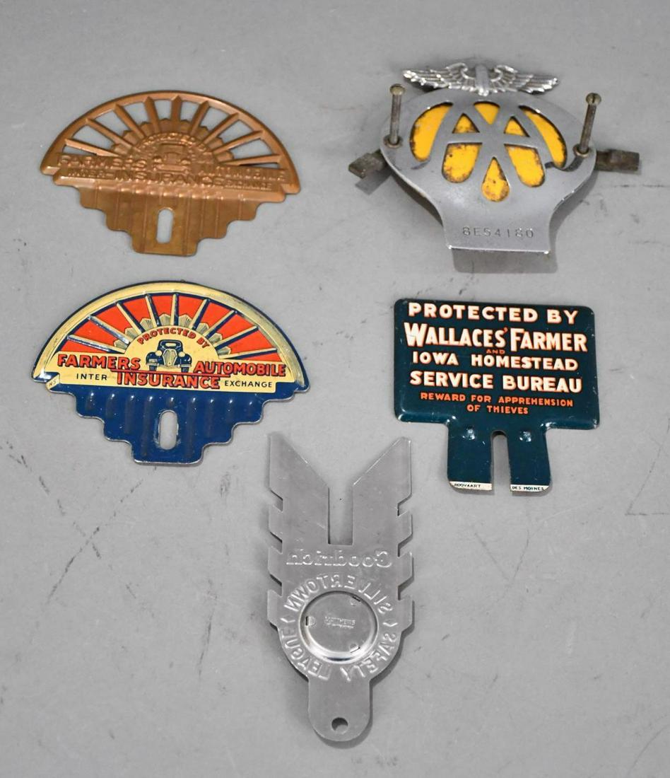 Lot of 5 License Plate Attachments (1 of 7)