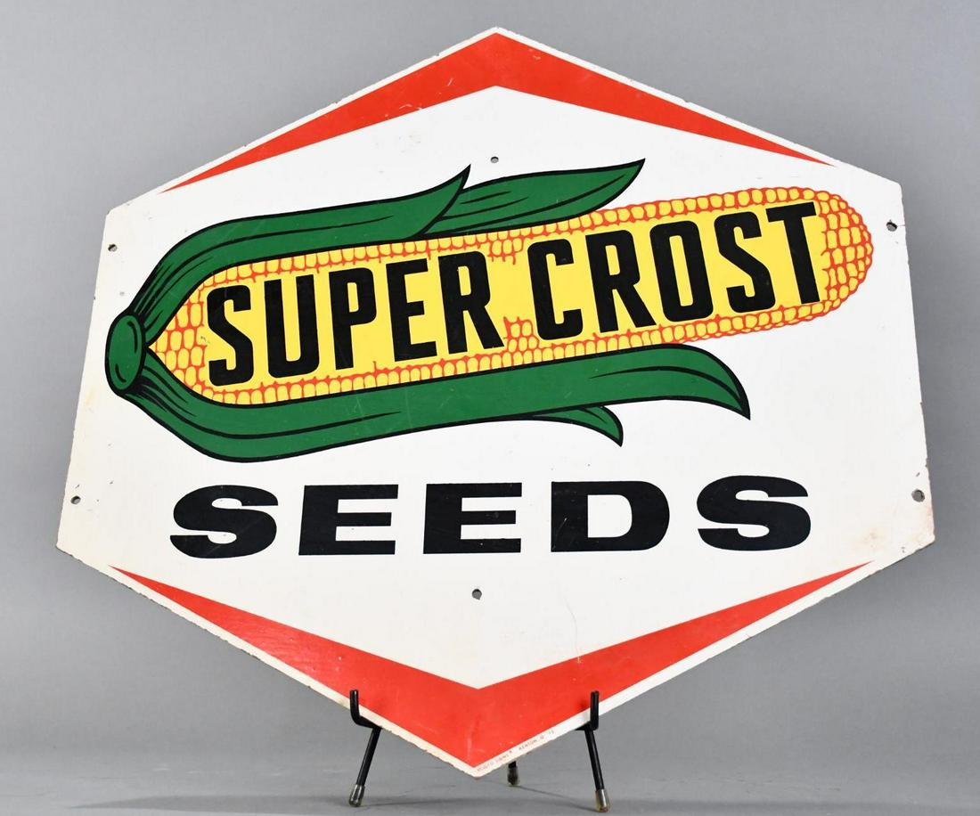 Super Crost Seeds w/Logo Masonite Sign (1 of 4)
