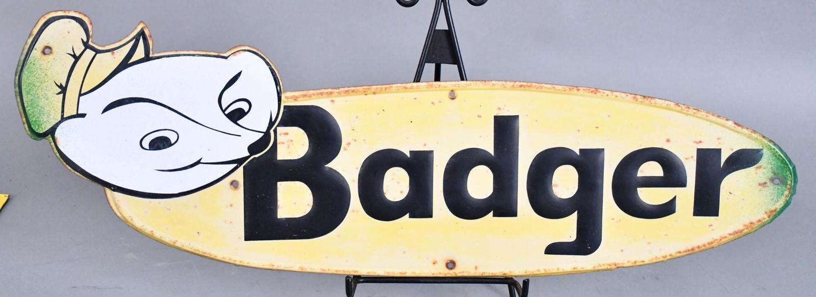 Badger w/Logo Metal Sign (1 of 5)