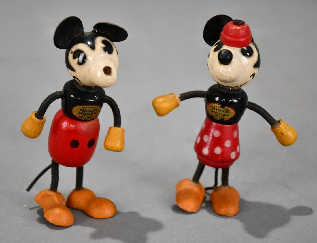 Pie-Eye Mickey & Minnie Mouse Figurines (1 of 5)