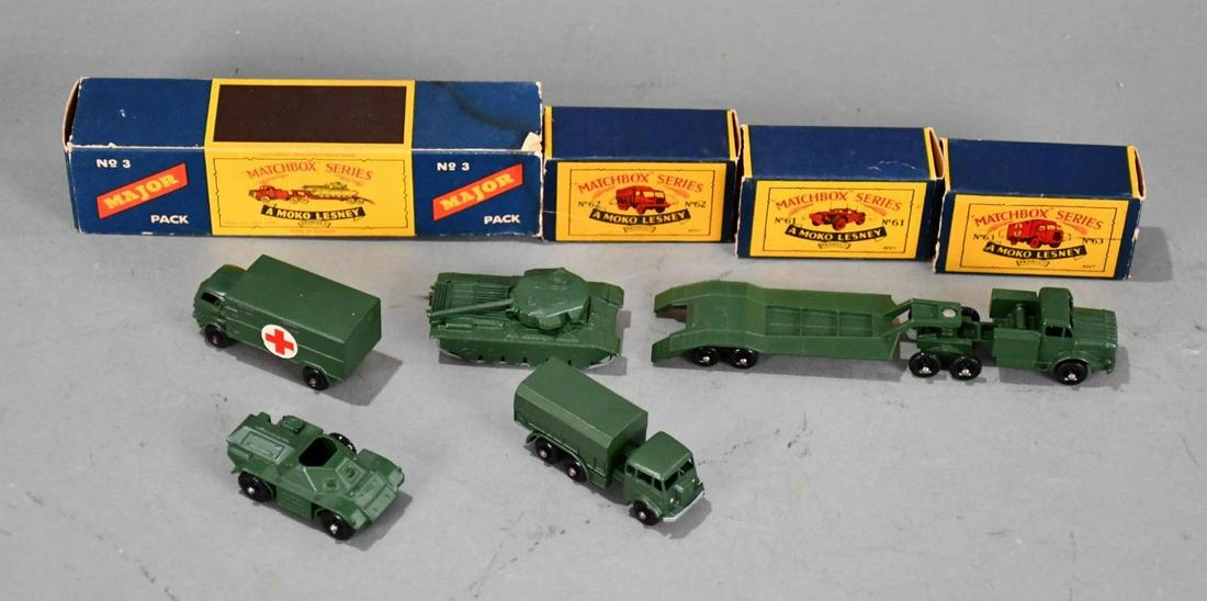 4-Matchbox Army Vehicles NIB (1 of 6)