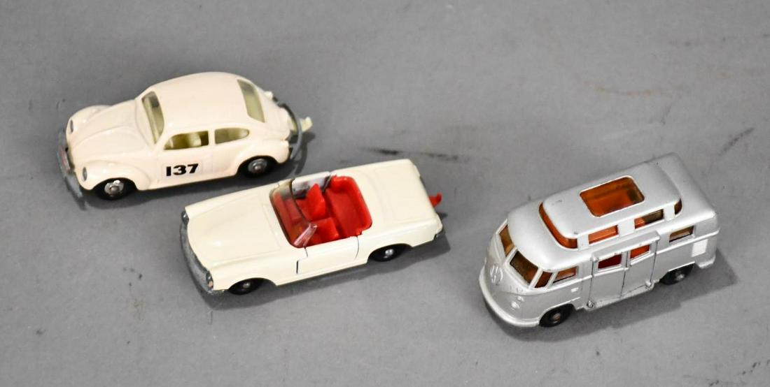 3-Matchbox Vehicles: rated 9+, 2.25"L. or less in size, all in good condition, no boxes.