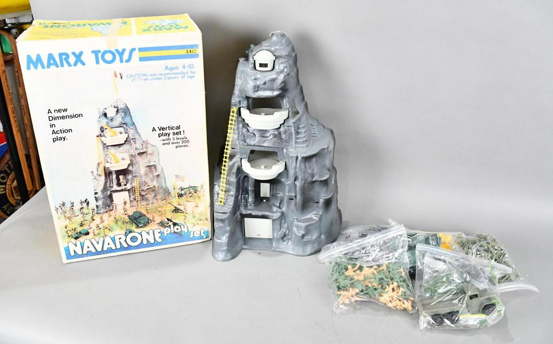 Marx Toys Navarone Play Set w/Box (1 of 4)