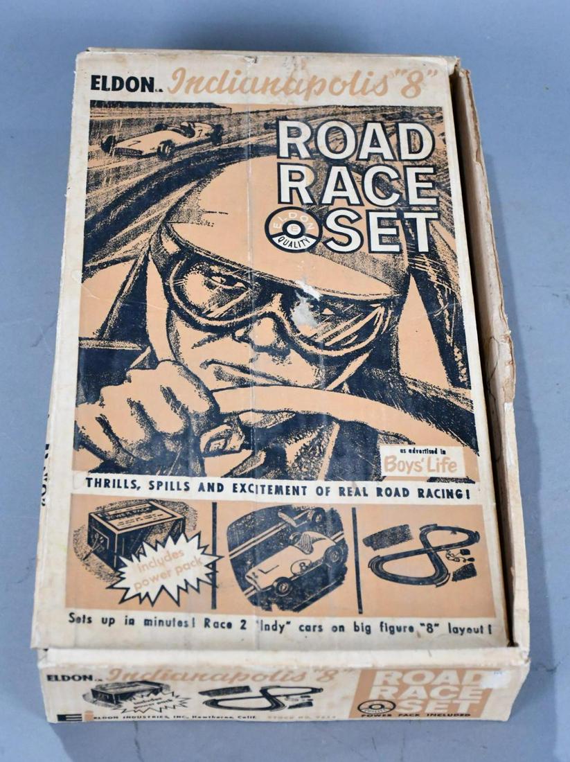 Eldon Indianapolis "8" Road Race Set w/Cars (1 of 3)