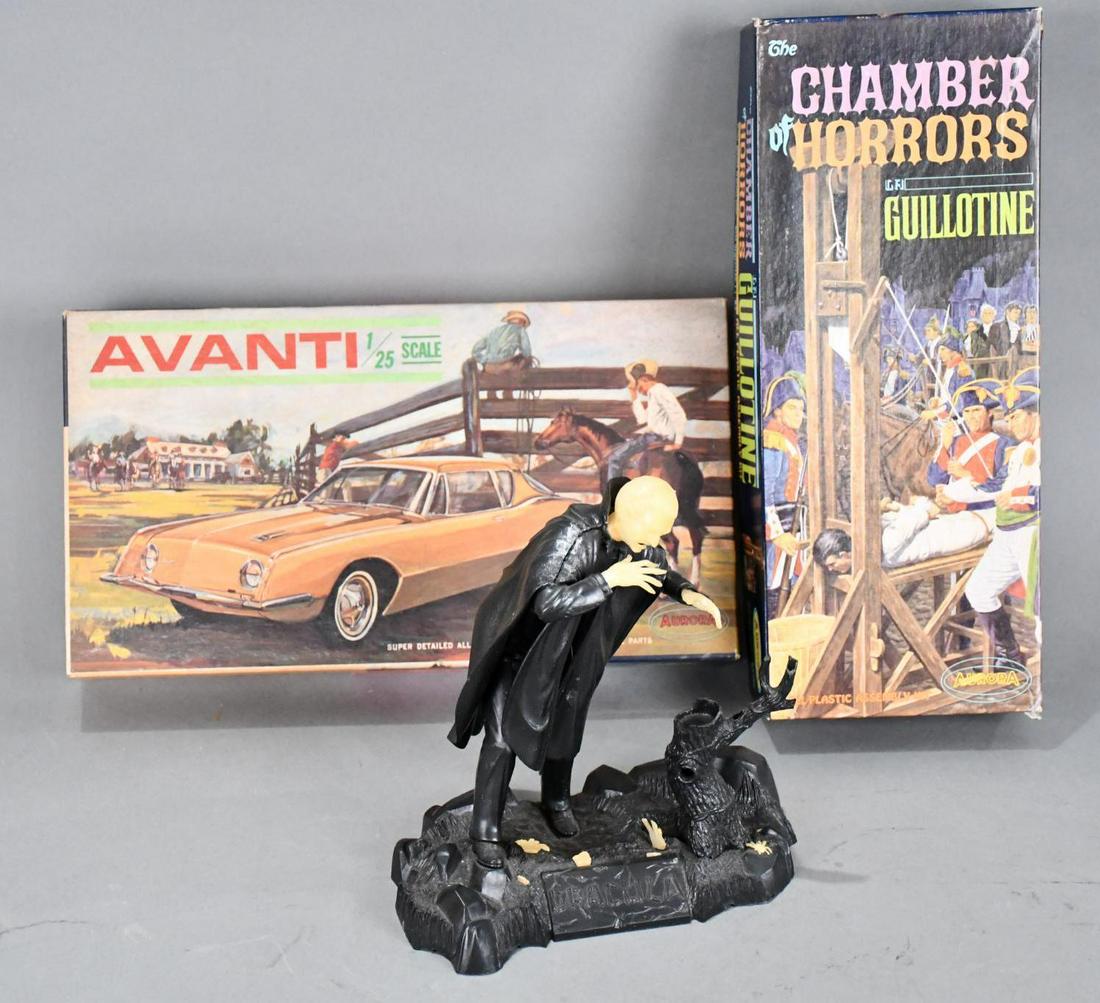 Dracula, Chamber of Horrors Gulliotine & Avanti Models (1 of 6)