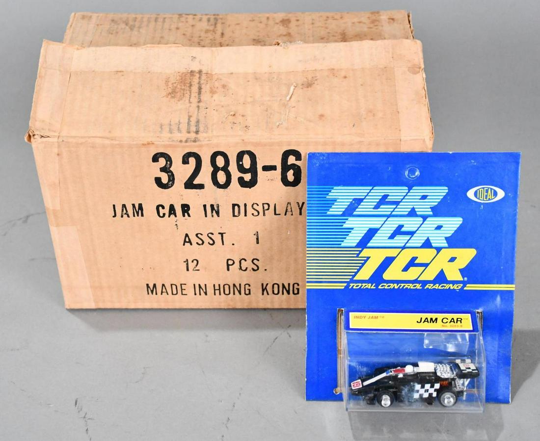84-Ideal TCR Indy Jam Car NIP: all are new in the blister pack, some case have never been opened.