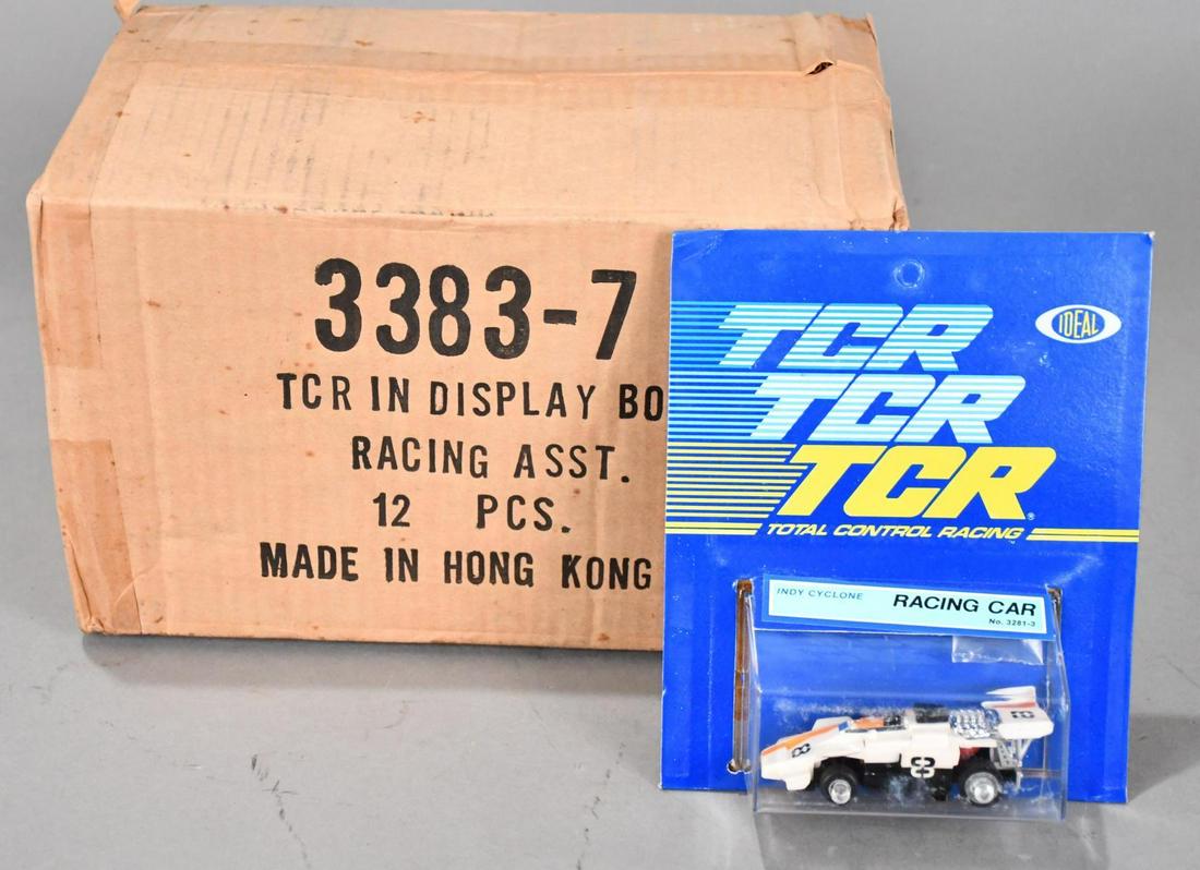 72-Ideal TCR Dodge Magnum Racing Cars NIP: all are new on the blister pack, most cases are unopened.