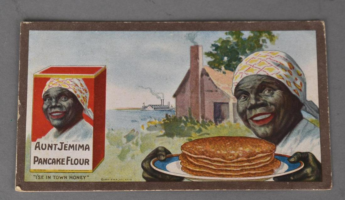Aunt Jemima Pancake Flour w/Logo Ink Blotter (1 of 2)