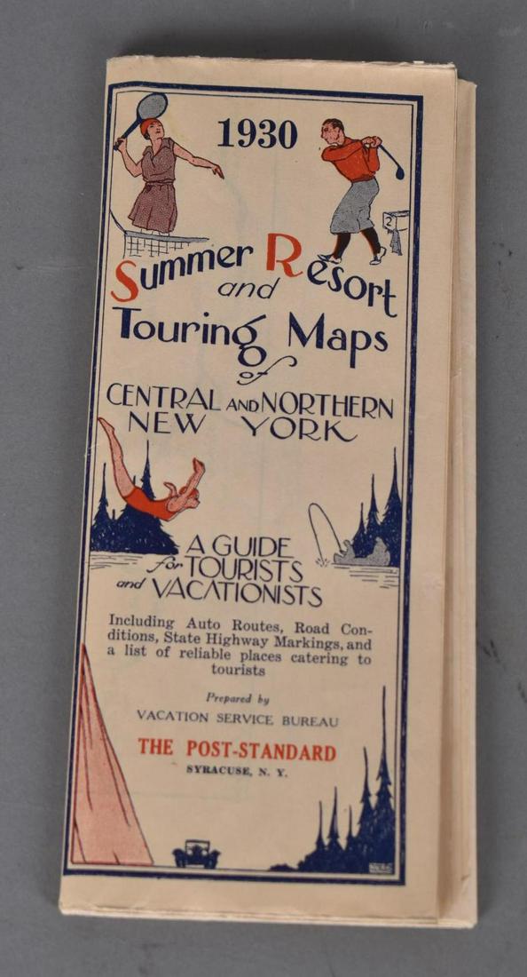 1930 Summer Resort & Touring Map (1 of 2)