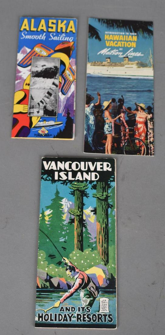 Alaska, Hawaiian & Vancouver Island Travel Brochures (1 of 3)