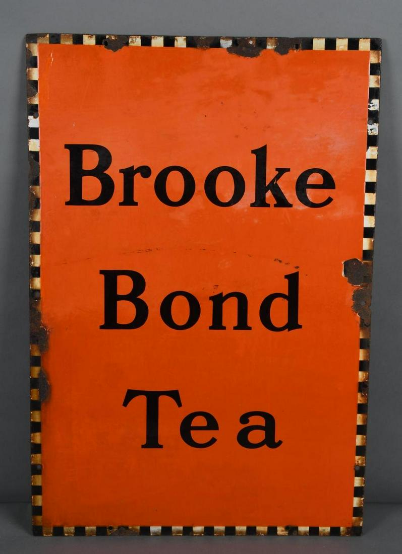 Brooke Bond Tea Porcelain Sign (1 of 4)