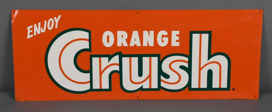 Enjoy Orange Crush Metal SIgn (1 of 4)