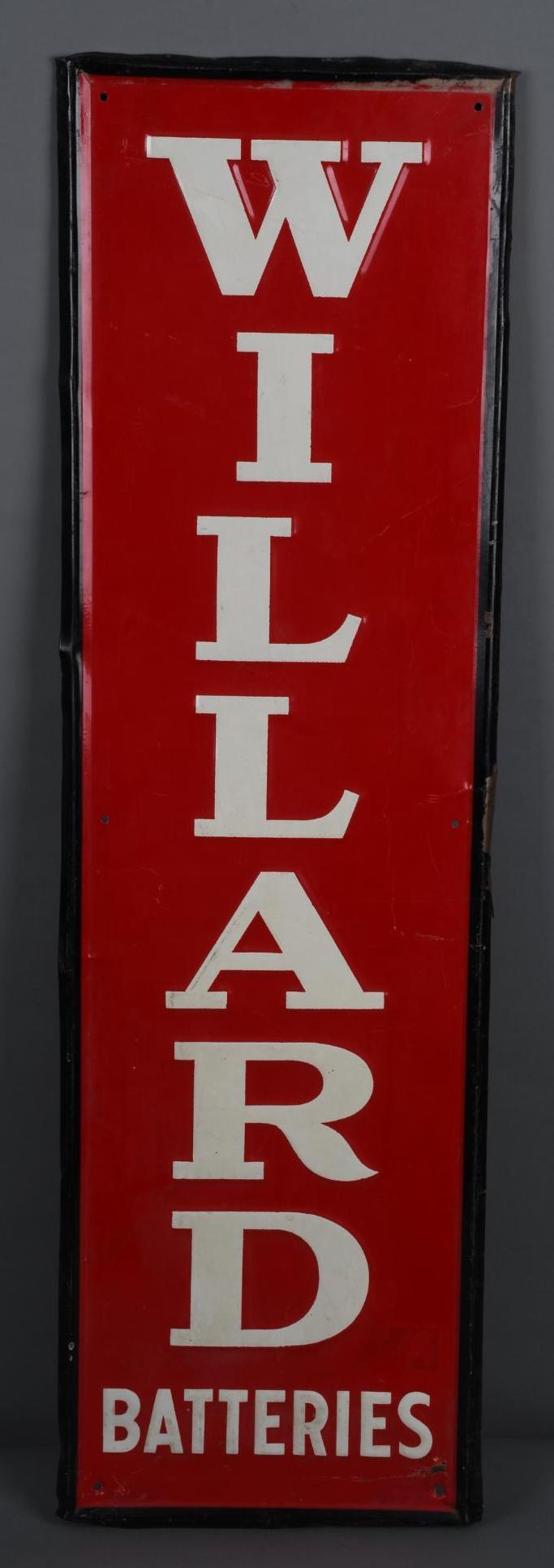 Willard Batteries Metal Sign (1 of 4)