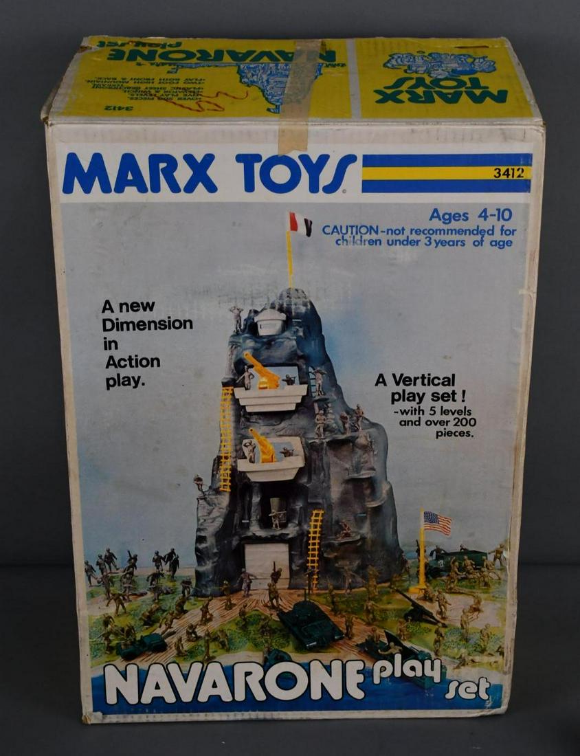 Marx Toys Navarone Play Set w/Box (1 of 10)