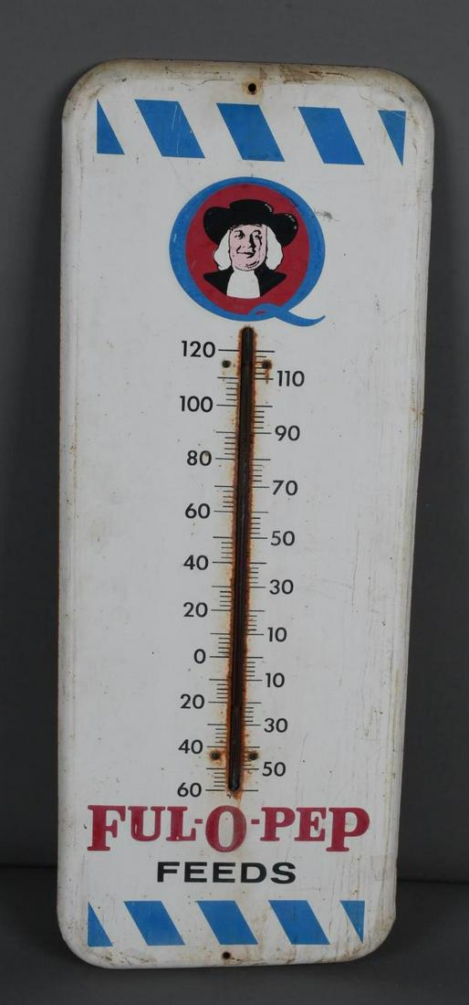 Ful-o-Pep Feeds w/Logo Metal Thermometer (1 of 4)
