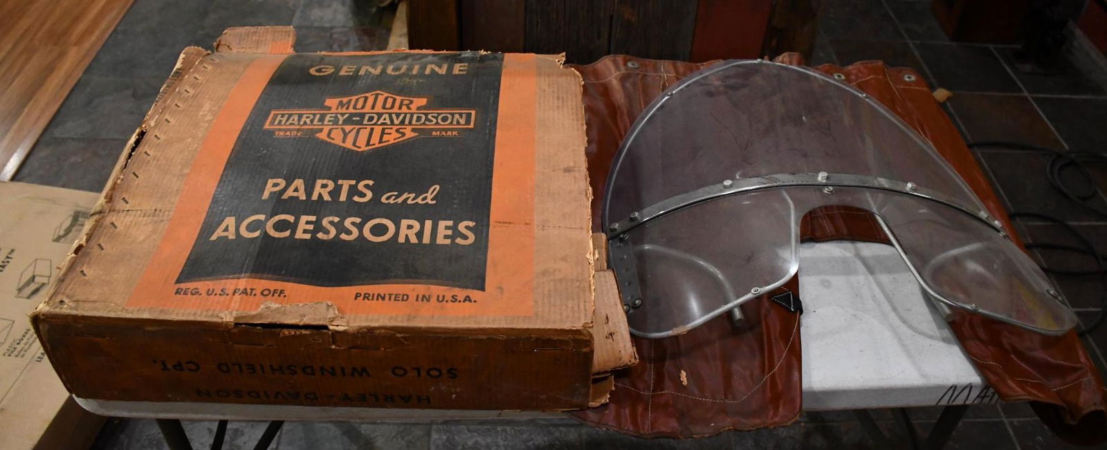 NOS Harley-Davidson Motorcycle Windshield in the Box (1 of 5)