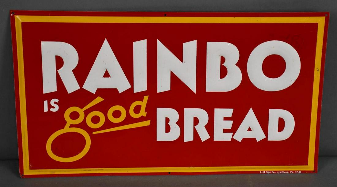 Rainbo Is Good Bread Metal Sign (1 of 3)