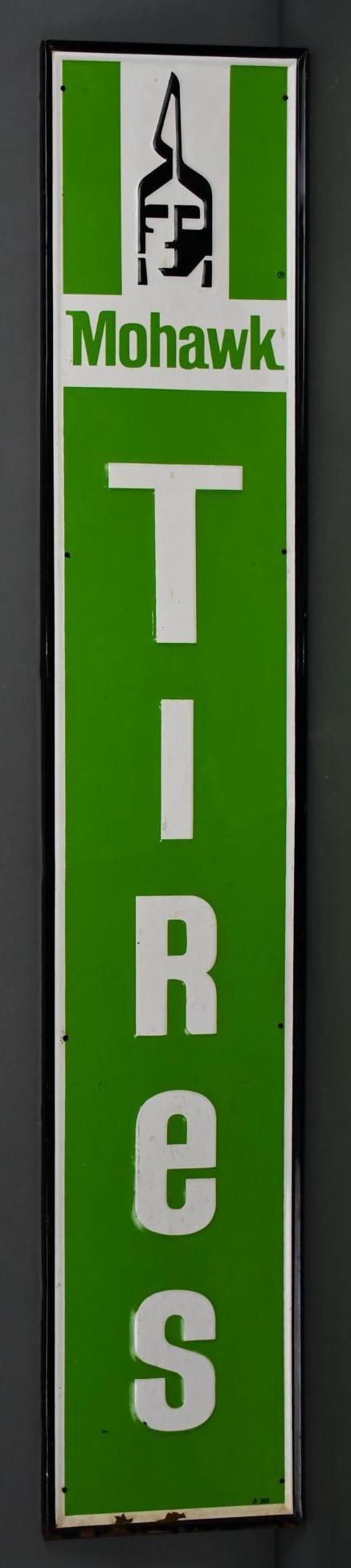 Mohawk Tires w/Logo Metal Sign (1 of 4)