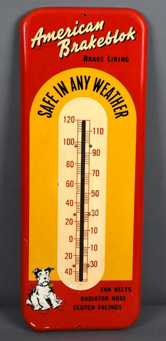 American Brakblok w/Logo Metal Thermometer (TAC) (1 of 4)