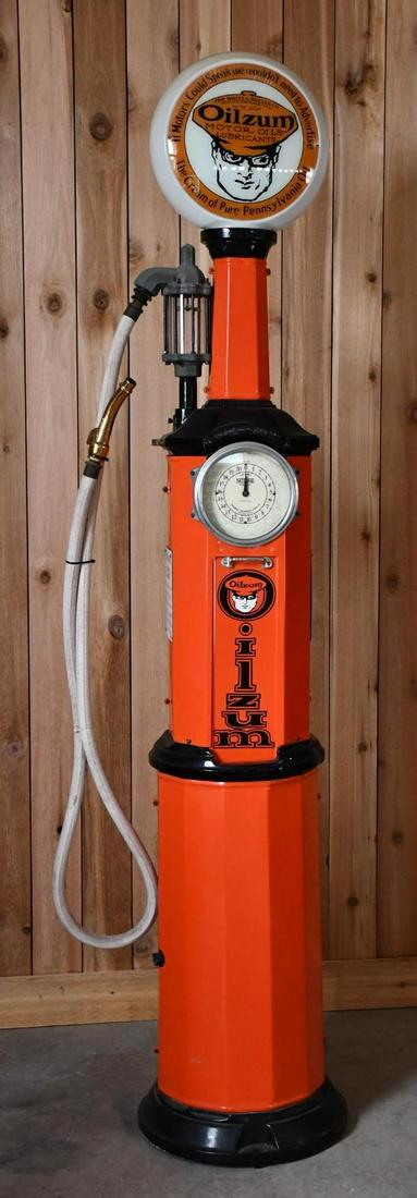 National Simplex Clock Face Gas Pump (restored) (1 of 20)