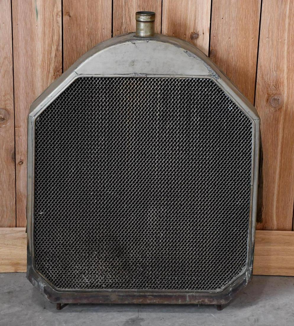 Early Honey-Cone Style Brass Radiator (1 of 5)