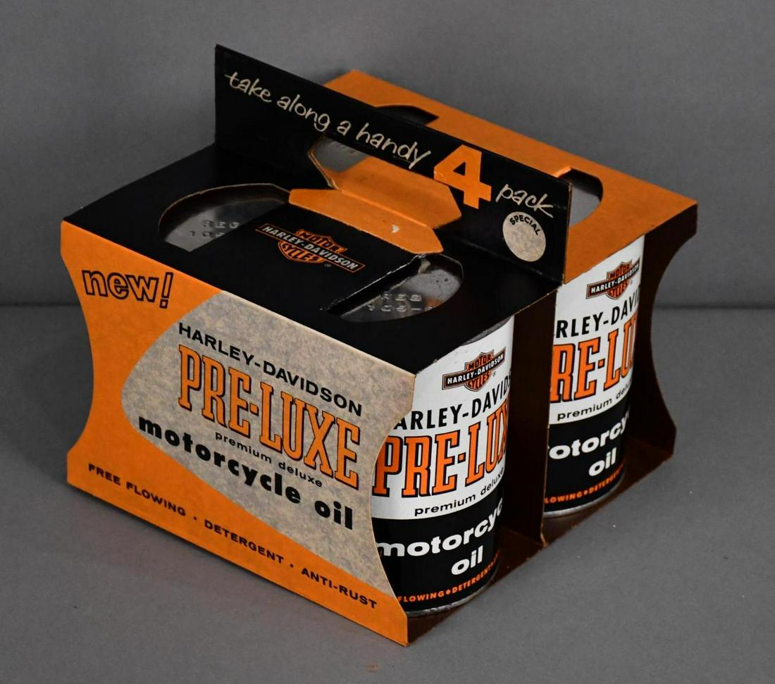 Harley-Davidson Pre-luxe Motor Oil 4-Pack Carrier (1 of 4)