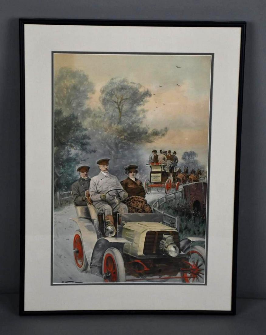 Early Automobile Framed Print (1 of 3)