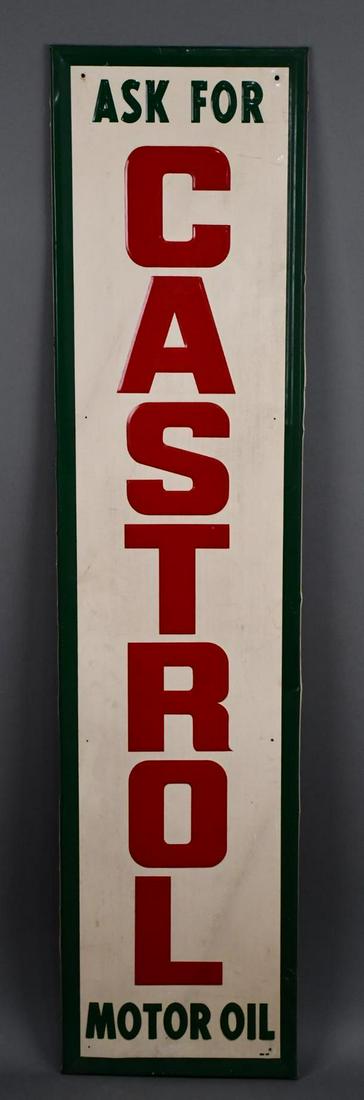 Ask for Castrol Motor Oil Metal Sign (TAC) (1 of 5)