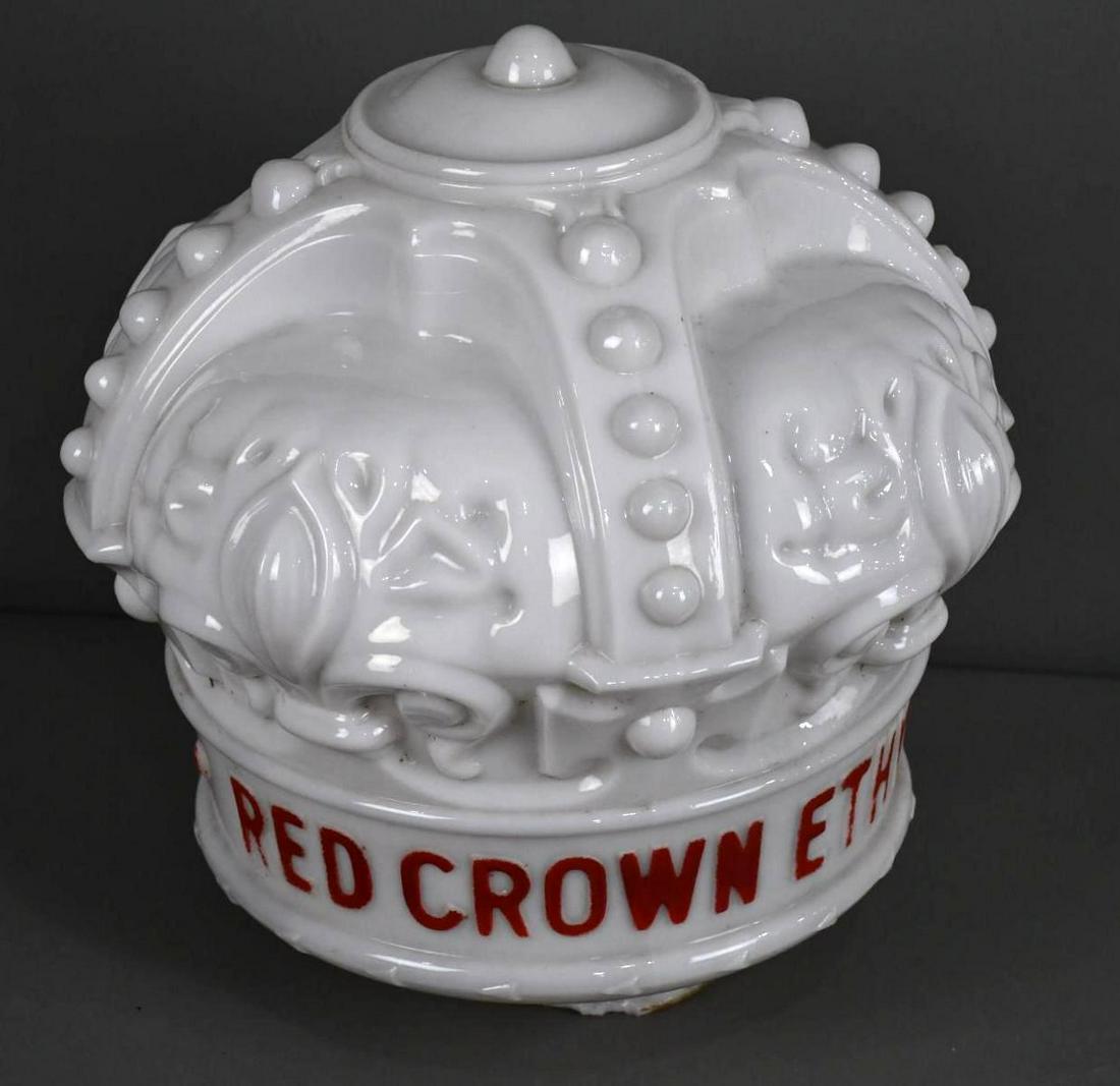 Red Crown Ethyl OPC Milk Glass Globe Lenses (TAC) (1 of 5)