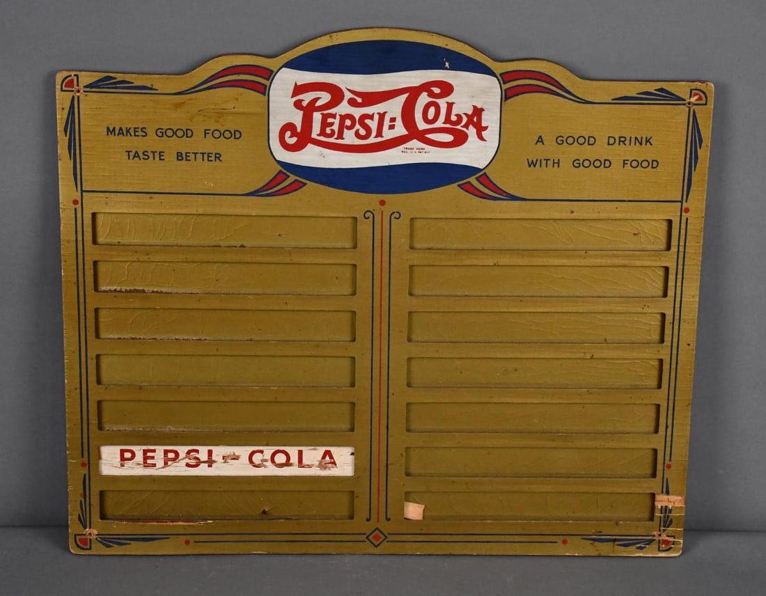 Pepsi:Cola Wood Menu Board (TAC) (1 of 3)
