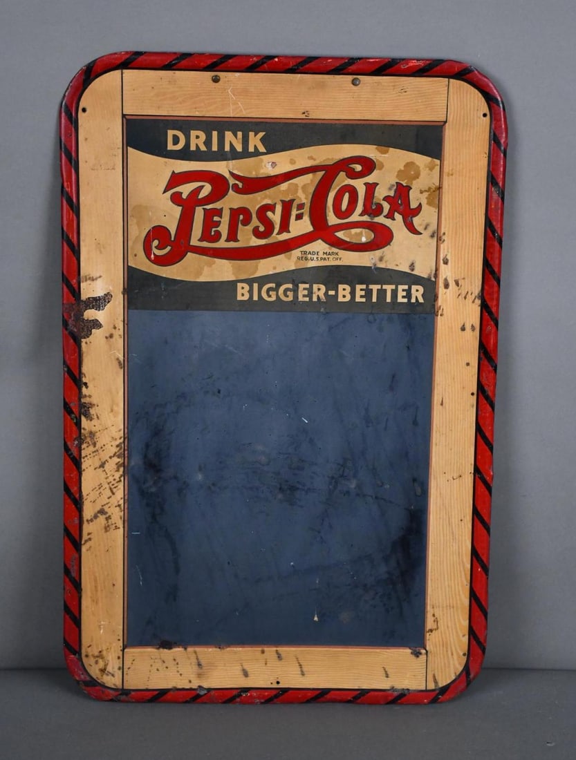Drink Pepsi:Cola Metal Menu Sign (1 of 3)