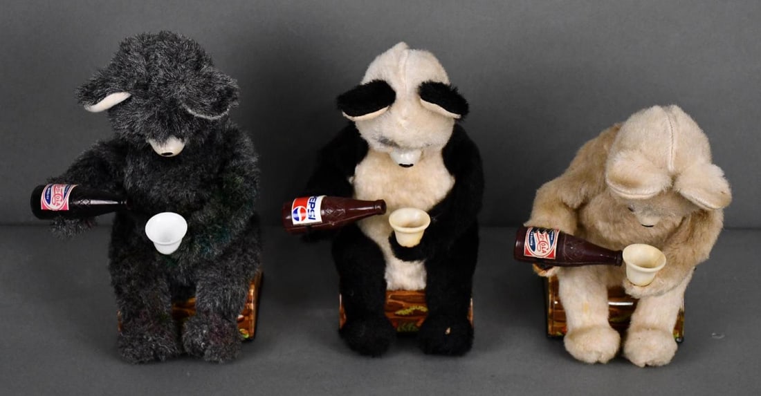 3-Pepsi-Cola "Picnic Bear" Battery Operated Toy (1 of 5)