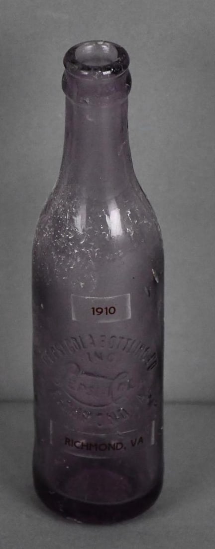 1910 Pepsi=Cola Richmond, Va. Bottle (1 of 3)