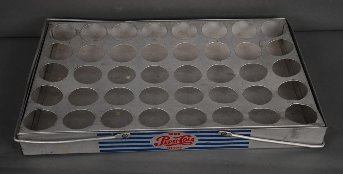 Drink Pepsi-Cola Ice Cold Aluminum 40 Cup Stadium Carrier (1 of 6)