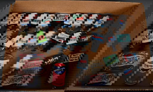 20+ Dispenser Tap Handles Mountain Dew & Pepsi: all different condition.