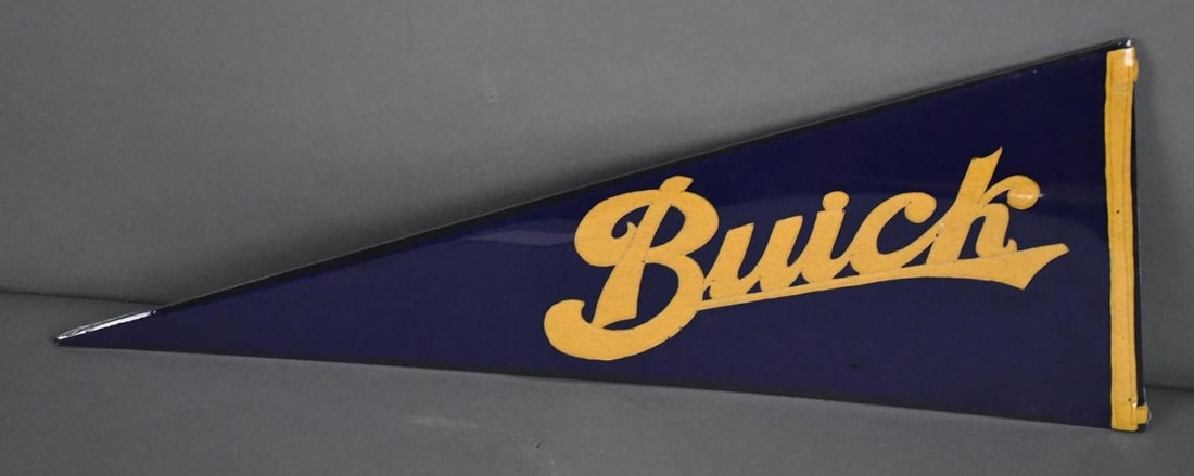 Buick Felt Applique Felt Pennant (1 of 3)
