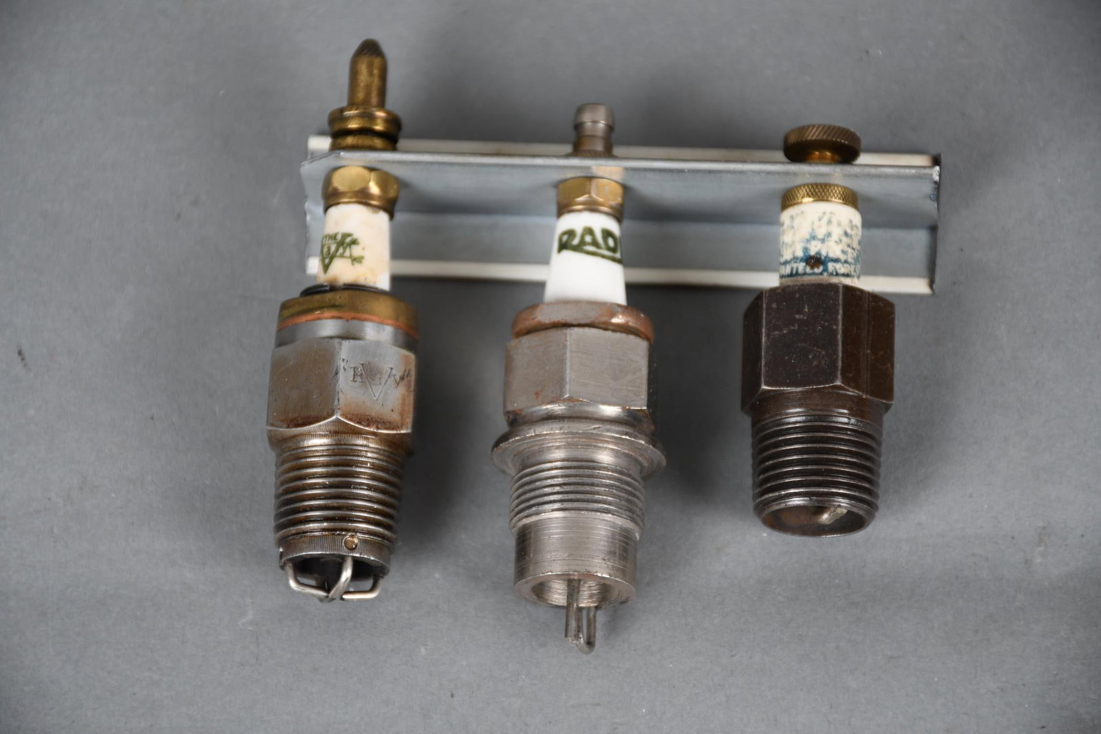3-Spark Plugs The Way, Radio, cant read: 4"T. or less