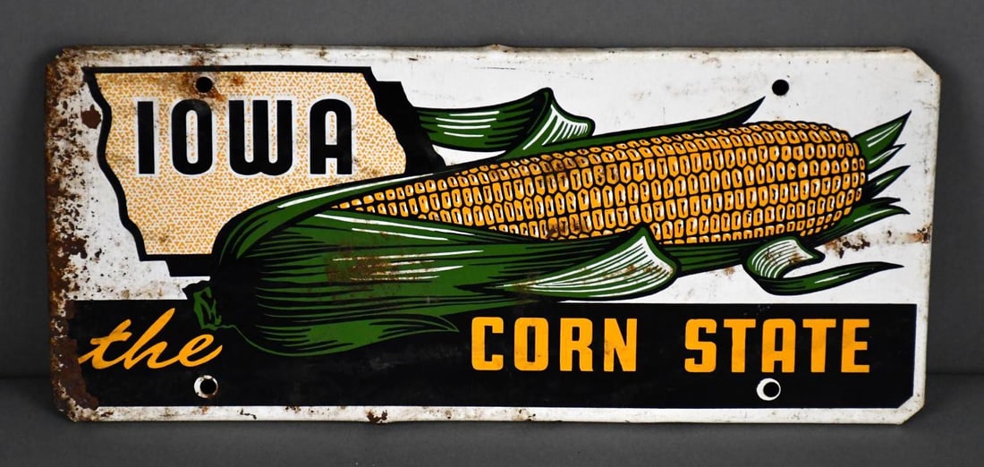 Iowa the Corn State License Plate Attachment (1 of 2)
