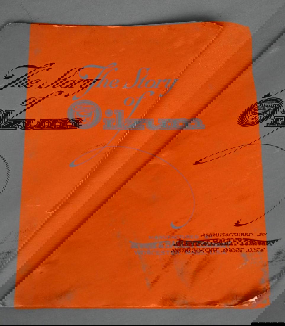 The Story Of Oilzum Booklet W/logo Auction