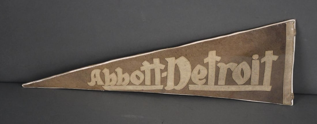 Abbott-Detroit (auto) Applique Felt Pennant (1 of 3)