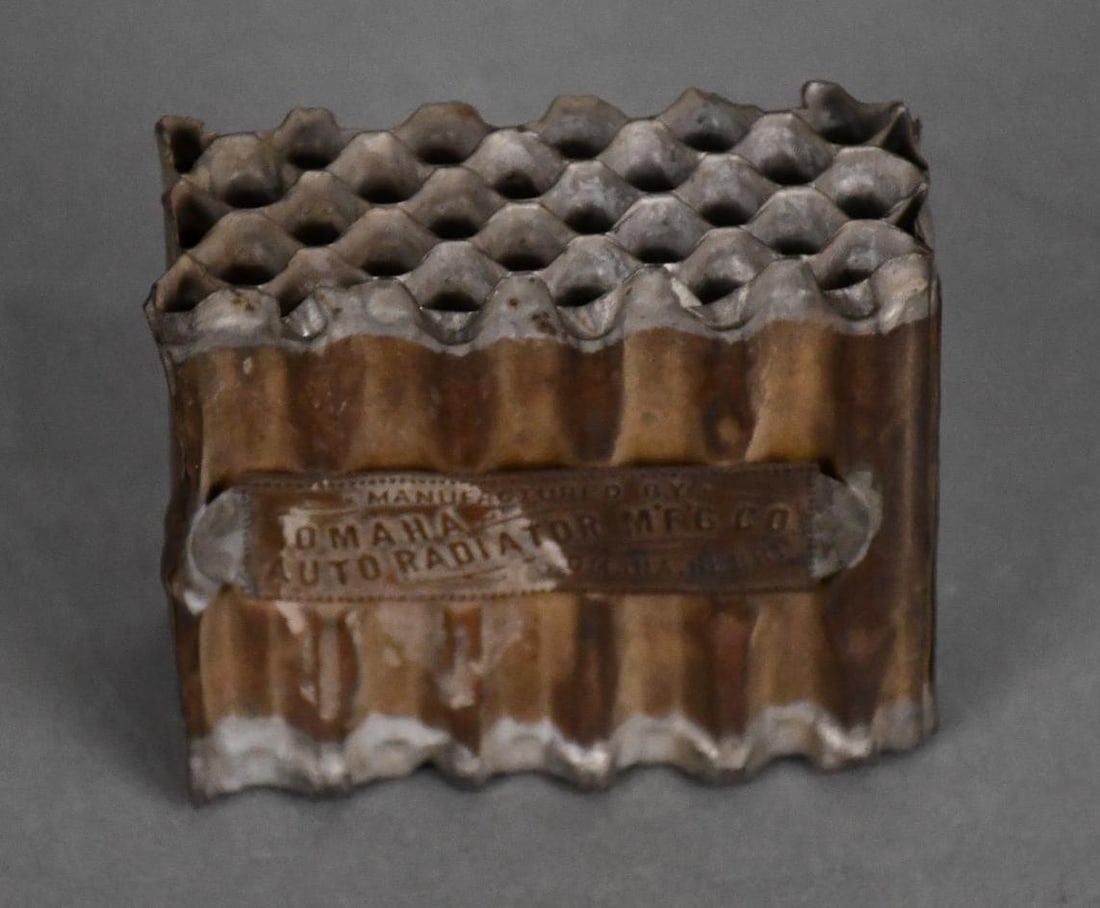 Omaha Auto Radiator Co. Core Sample (1 of 3)